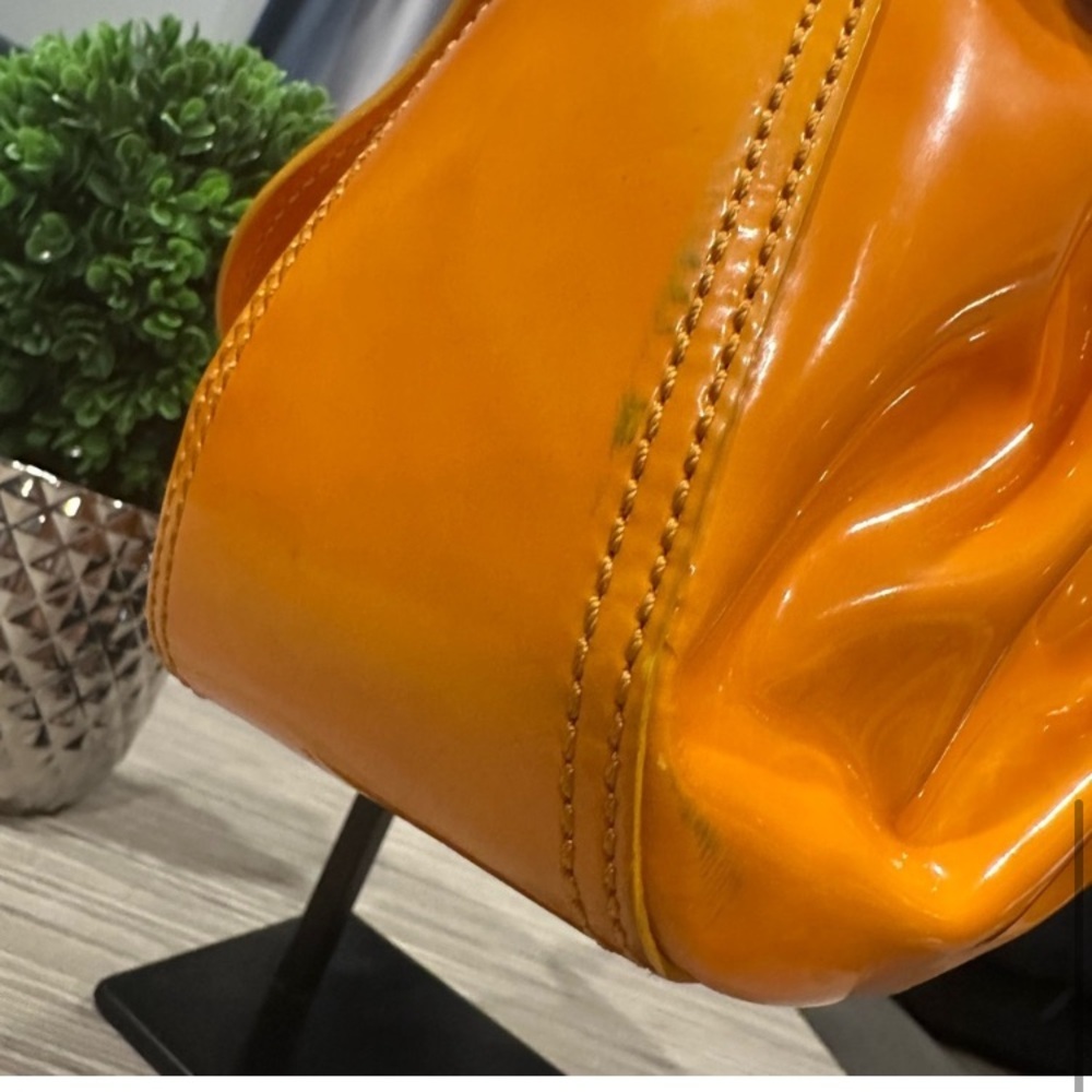 Fendi B. Bag Borsa Orange Women's Bag GUC Authentic - Picture 8 of 16